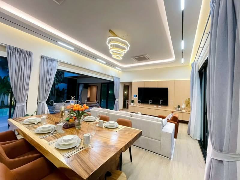 Single - storey pool villa, 90 squar, Phuket, เทพกระษัตรี, Choeng Thale, Thalang, Phuket, 3 Bedrooms, 100 sqm, Single Detached House For Sale, by Connex Property, 500455636 - DDproperty.com