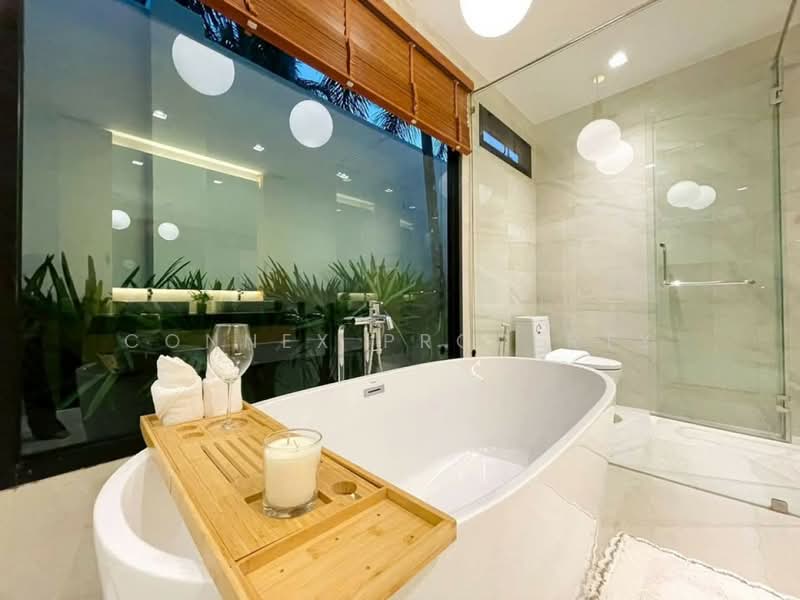 Single - storey pool villa, 90 squar, Phuket, เทพกระษัตรี, Choeng Thale, Thalang, Phuket, 3 Bedrooms, 100 sqm, Single Detached House For Sale, by Connex Property, 500455636 - DDproperty.com