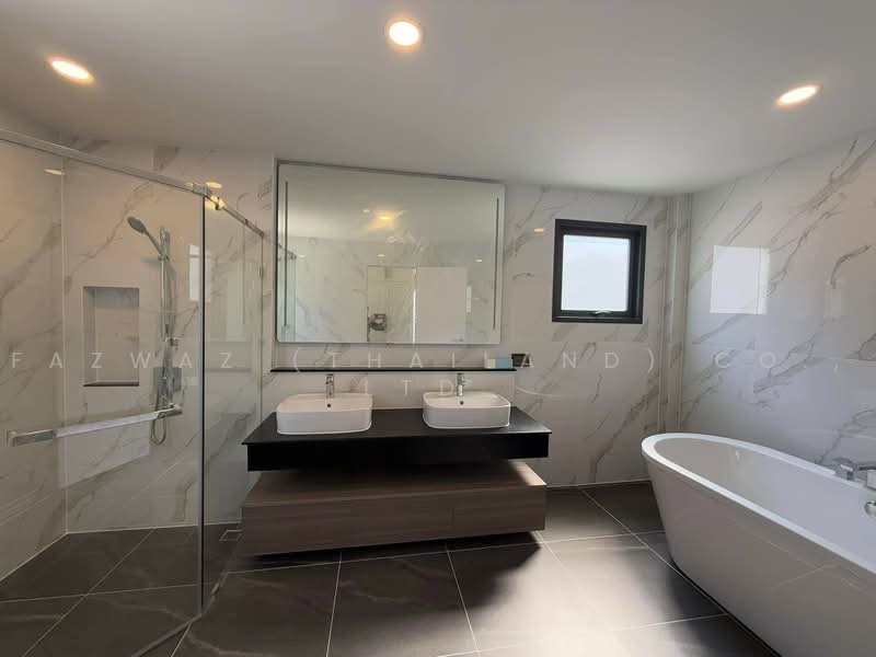 The City Watcharapol, Bangkok, Sukhaphiban 5 Road, O-Ngoen, Sai Mai, Bangkok, 4 Bedrooms, 323 sqm, Single Detached House For Rent, by Fazwaz (Thailand) Co., Ltd., 500456505 - DDproperty.com