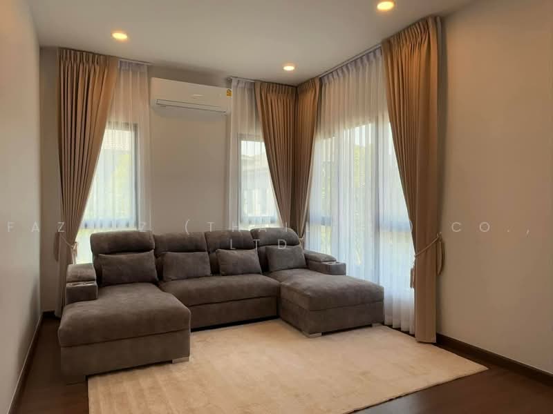 The City Watcharapol, Bangkok, Sukhaphiban 5 Road, O-Ngoen, Sai Mai, Bangkok, 4 Bedrooms, 323 sqm, Single Detached House For Rent, by Fazwaz (Thailand) Co., Ltd., 500456505 - DDproperty.com