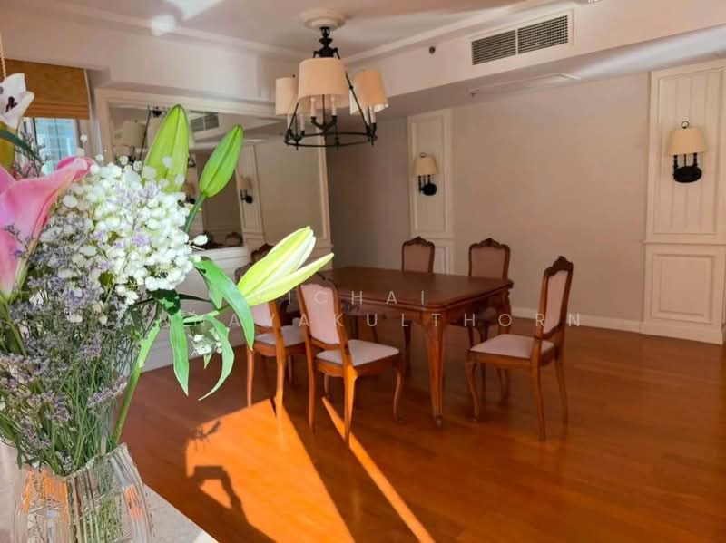Langsuan Ville, Bangkok, 50 Soi Langsuan, Lumphini, Pathum Wan, Bangkok, 2 Bedrooms, 161 sqm, Condo For Rent, by Vichai Annavakulthorn, 500456856 - DDproperty.com