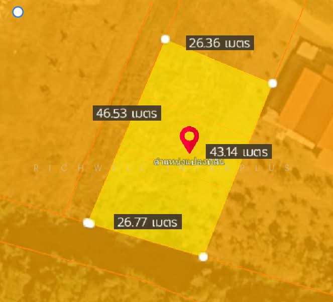 Land for sale in Huai Yai-Chak Ngaew, 300 square wah. Adjacent to a stream, Chon Buri (Pattaya), Huai Yai, Bang Lamung (Pattaya), Chon Buri (Pattaya), , 1,200 sqm, Land For Sale, by RICHWELL INTERPLUS, 500456870 - DDproperty.com