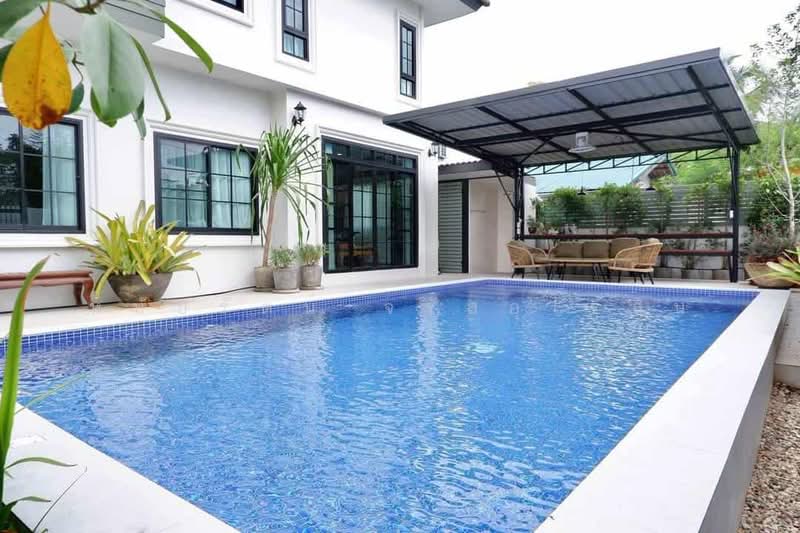 Modern Luxury Pool Villa for Sale, Fully Furnished, Prime Location Behind Mae Hia Fresh Market, Chi, Chiang Mai, รอบเมืองเชียงใหม่, Mae Hia, Muang Chiang Mai, Chiang Mai, 5 Bedrooms, 380 sqm, Single Detached House For Sale, by หทัยรัตน์ จรัสอุไรสิน, 500456958 - DDproperty.com