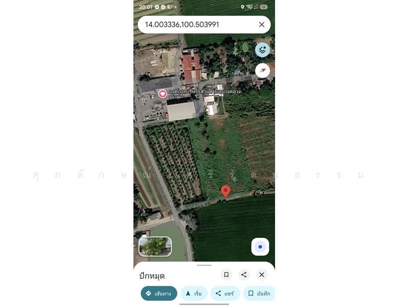ขายที่ดินติดองค์การบริหารส่วนตำบลบางหลวง, Pathum Thani, Bang Luang, Muang Pathum Thani, Pathum Thani, , 4,524 sqm, Land For Sale, by ศุภลักษณ์ ศรีรัตนธรรม, 500457176 - DDproperty.com