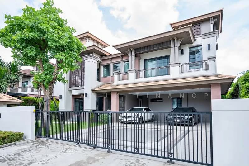 Mantana Lake Watcharapol, Bangkok, Sukhaphiban 5 Road, O-Ngoen, Sai Mai, Bangkok, 5 Bedrooms, 397 sqm, Single Detached House For Sale, by Kanyapuk Tinanop, 500457209 - DDproperty.com