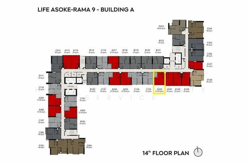 Life Asoke-Rama 9 : ไลฟ์ อโศก พระราม 9, กรุงเทพ, 626 ถนนอโศก-ดินแดง แขวงมักกะสัน เขตราชเทวี กรุงเทพมหานคร, มักกะสัน, ราชเทวี, กรุงเทพ, 28 ตร.ม., คอนโด ขาย, โดย HOME Real Estate Service, 500457249 - DDproperty.com