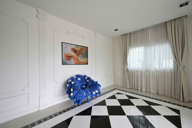 บ้านเดี่ยวระดับ Ultra Luxury ที่ดิน 259.6 ตารางวา 4–6 ห้องนอน วิวทะเลสาบ ขาย 140 ล้านบาท, นนทบุรี, บางตลาด, ปากเกร็ด, นนทบุรี, 1,505 ตร.ม., บ้านเดี่ยว ขาย, โดย Rachen Nopsuwan, 500457483 - DDproperty.com