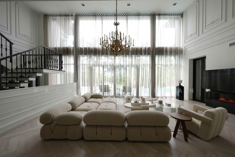 Ultra-luxury detached house on a 259.6 sq.wah plot of land, 4-6 bedrooms, lake view, for sale at 140, Nonthaburi, Bang Talat, Pak Kret, Nonthaburi, 6 Bedrooms, 1,505 sqm, Single Detached House For Sale, by Rachen Nopsuwan, 500457483 - DDproperty.com