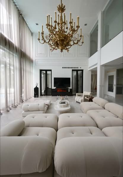 Ultra-luxury detached house on a 259.6 sq.wah plot of land, 4-6 bedrooms, lake view, for sale at 140, Nonthaburi, Bang Talat, Pak Kret, Nonthaburi, 6 Bedrooms, 1,505 sqm, Single Detached House For Sale, by Rachen Nopsuwan, 500457483 - DDproperty.com