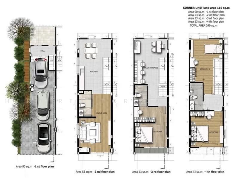 For Sale 4-Storey Home Office 237 sq.m. near BTS Punnawithi, Phra Khanong, Bangkok BRE20334, Bangkok, Bang Chak, Phra Khanong, Bangkok, , 237 sqm, Office Space For Sale, by Hero Realtor Co., Ltd., 500457552 - DDproperty.com
