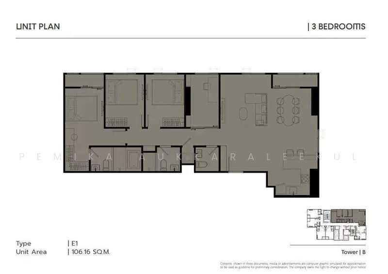 COBE Ratchada-Rama 9, Bangkok, Thiam Ruammit Road, Huai Khwang, Bangkok, 3 Bedrooms, 107 sqm, Condo For Sale, by Pemika Aukkaraleekul, 500457556 - DDproperty.com