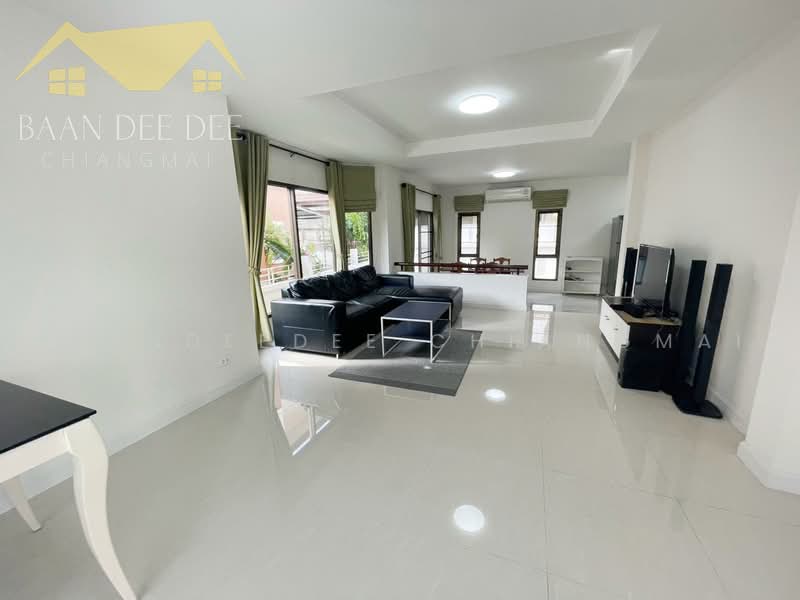 A house for rent near Kad Farang, Chiang Mai Rental Price: 27,000 THB / month Property ID: No.14H887, Chiang Mai, Ban Waen, Hang Dong, Chiang Mai, 3 Bedrooms, 180 sqm, Single Detached House For Rent, by Baandeedee Chiangmai, 500457722 - DDproperty.com