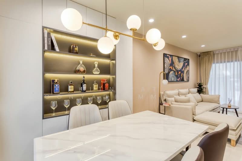 Plume Watcharaphon-Ekkamai, Bangkok, Soi Sukhaphiban 10, Sukhaphiban 5 Road, Tha Rang, Bang Khen, Bangkok, 3 Bedrooms, 170 sqm, Townhouse For Rent, by Kitnipat Boonyadhammakul, 500457794 - DDproperty.com