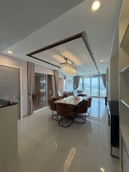 Supalai Riva Grande Rama 3, Bangkok, Rama 3 Road, Chong Nonsi, Yan Nawa, Bangkok, 3 Bedrooms, 147 sqm, Condo For Rent, by Fazwaz (Thailand) Co., Ltd., 500457807 - DDproperty.com