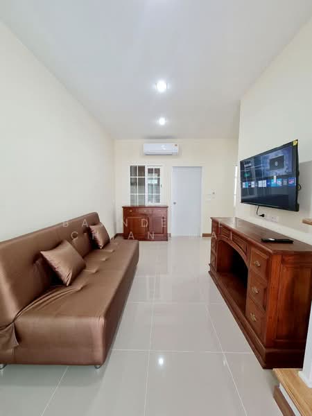Townhome for rent near Meechok Plaza, Chiang Mai Rental Price: 22,000THB/month Property ID: No.5H556, Chiang Mai, San Phi Sua, Muang Chiang Mai, Chiang Mai, 2 Bedrooms, 110 sqm, Townhouse For Rent, by Baandeedee Chiangmai, 500457825 - DDproperty.com