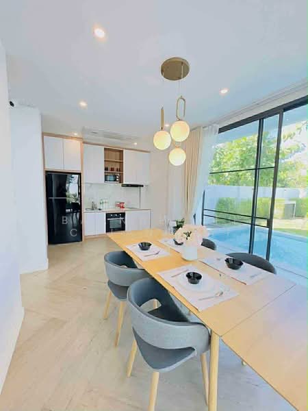 Luxury Pool Villa for Rent near Big C Mae Hia, Chiang Mai Rental Price: 70,000 THB / month No.9P026, Chiang Mai, San Phak Wan, Hang Dong, Chiang Mai, 4 Bedrooms, 150 sqm, Single Detached House For Rent, by Baandeedee Chiangmai, 500457879 - DDproperty.com