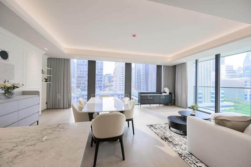 Tonson One Residence, Bangkok, Soi Tonson, Ploenchit Road, Lumphini, Pathum Wan, Bangkok, 2 Bedrooms, 108 sqm, Condo For Rent, by Simon Decalf, 500458087 - DDproperty.com