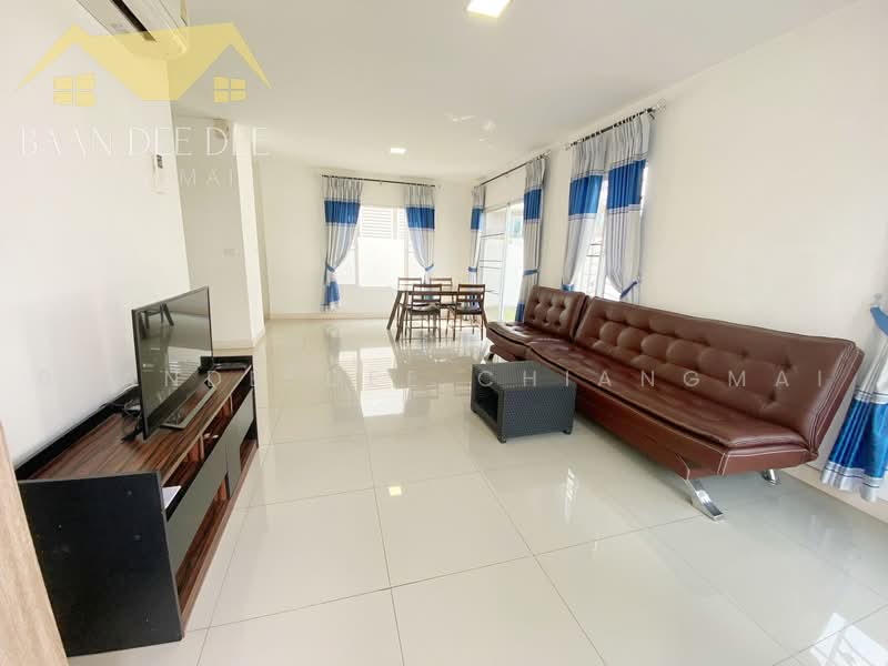 A house for rent near Big C Mae Hia, Chiang Mai Rental Price: 25,000 THB/month Property ID: No.9H573, Chiang Mai, Mae Hia, Muang Chiang Mai, Chiang Mai, 3 Bedrooms, 150 sqm, Single Detached House For Rent, by Baandeedee Chiangmai, 500458117 - DDproperty.com