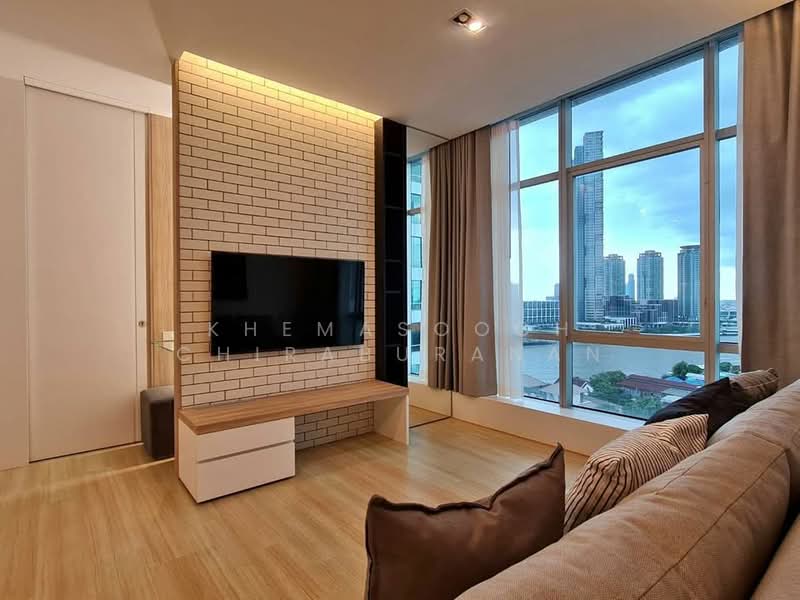 Baan Sathorn Chao Phraya, Bangkok, 931 Charoen Nakhon 15 A Alley, Khlong Ton Sai, Khlong San, Bangkok, 1 Bedroom, 60 sqm, Condo For Rent, by Khemasooch Chiraburanan, 500458360 - DDproperty.com