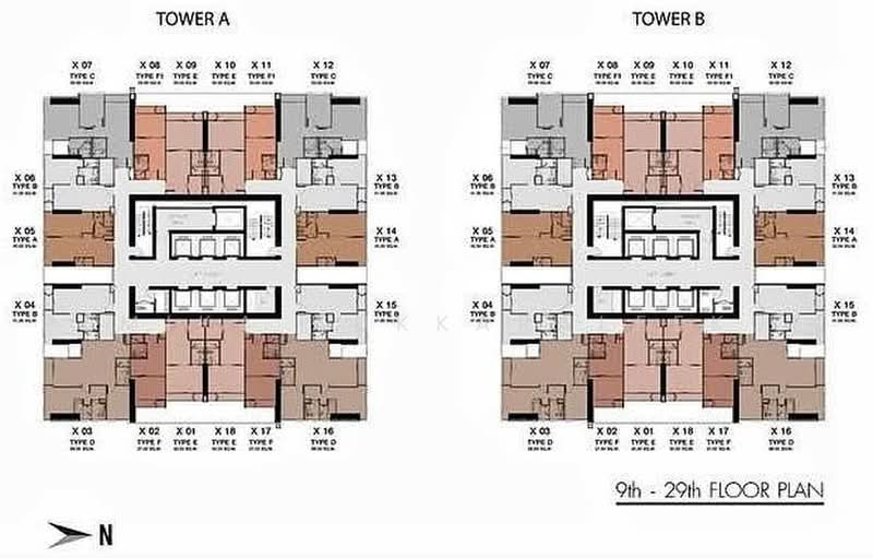 One9Five Asoke-Rama 9, Bangkok, 195 Soi Rama 9 Soi 5, Huai Khwang, Bangkok, 1 Bedroom, 36 sqm, Condo For Sale, by Pemika Aukkaraleekul, 500458482 - DDproperty.com