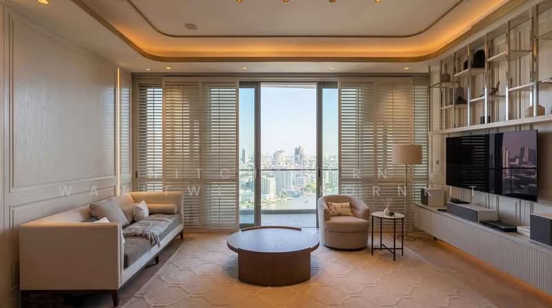 The Residences At Mandarin Oriental, Bangkok, 117 Charoen Nakorn Road, Khlong Ton Sai, Khlong San, Bangkok, 2 Bedrooms, 112 sqm, Condo For Rent, by Nitchakarn Wanitwichakornkit, 500458882 - DDproperty.com