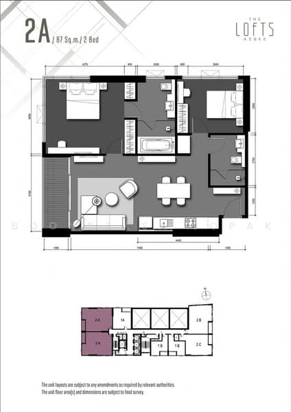 The Lofts Asoke : เดอะ ลอฟท์ อโศก, กรุงเทพ, ถนนสุขุมวิท 21, คลองเตยเหนือ, วัฒนา, กรุงเทพ, 88 ตร.ม., คอนโด ให้เช่า, โดย Boonraksa Sopak, 500459358 - DDproperty.com