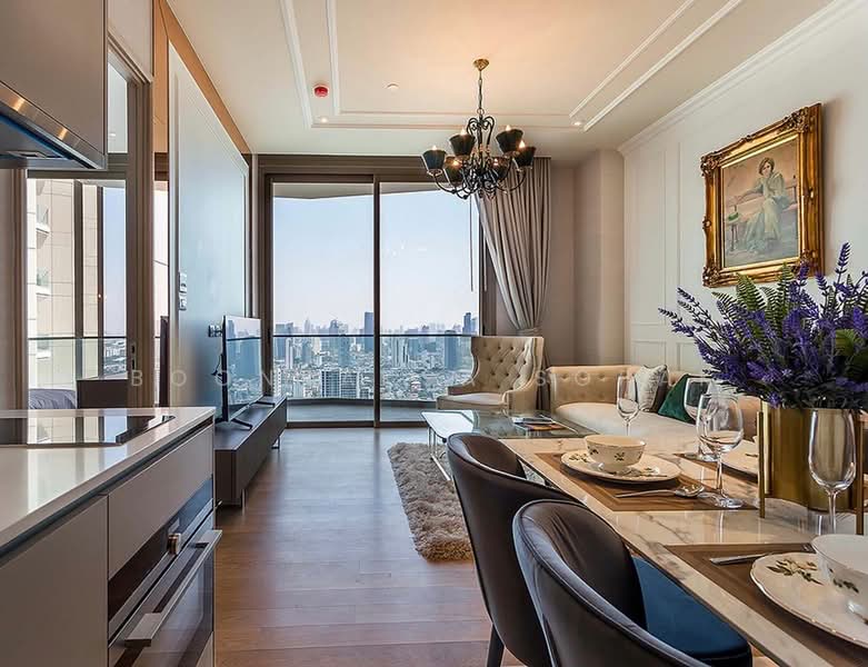 Magnolias Waterfront Residences, Bangkok, 259 Charoen Nakhon Road, Khlong Ton Sai, Khlong San, Bangkok, 1 Bedroom, 65 sqm, Condo For Rent, by Boonraksa Sopak, 500459402 - DDproperty.com
