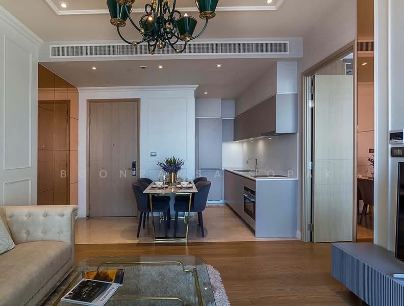 Magnolias Waterfront Residences, Bangkok, 259 Charoen Nakhon Road, Khlong Ton Sai, Khlong San, Bangkok, 1 Bedroom, 65 sqm, Condo For Rent, by Boonraksa Sopak, 500459402 - DDproperty.com