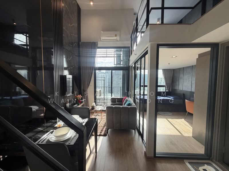 IDEO Rama 9-Asoke, Bangkok, Rama 9 Road, Huai Khwang, Huai Khwang, Bangkok, 2 Bedrooms, 55 sqm, Condo For Rent, by Kitsadapoom Wanpholthong, 500459442 - DDproperty.com