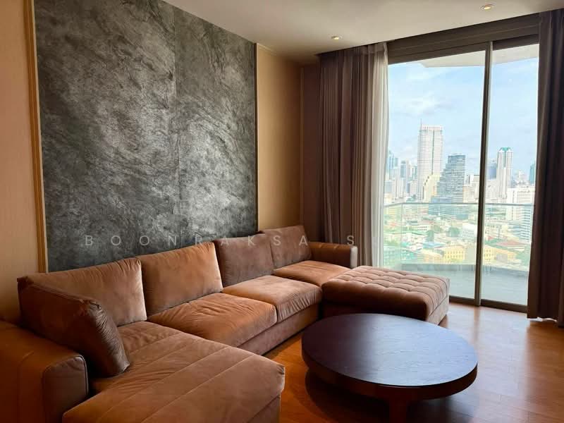 Magnolias Waterfront Residences, Bangkok, 259 Charoen Nakhon Road, Khlong Ton Sai, Khlong San, Bangkok, 2 Bedrooms, 102 sqm, Condo For Rent, by Boonraksa Sopak, 500459699 - DDproperty.com