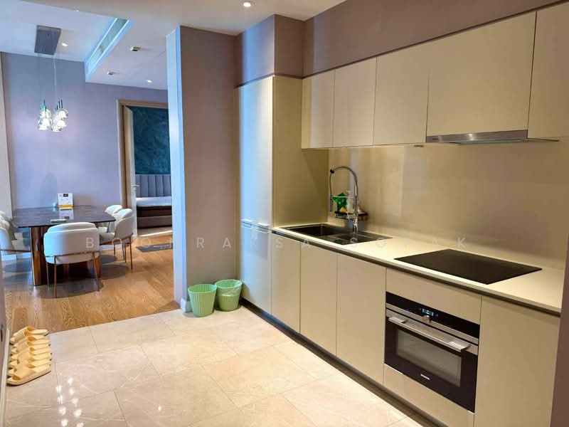 Magnolias Waterfront Residences, Bangkok, 259 Charoen Nakhon Road, Khlong Ton Sai, Khlong San, Bangkok, 2 Bedrooms, 102 sqm, Condo For Rent, by Boonraksa Sopak, 500459699 - DDproperty.com
