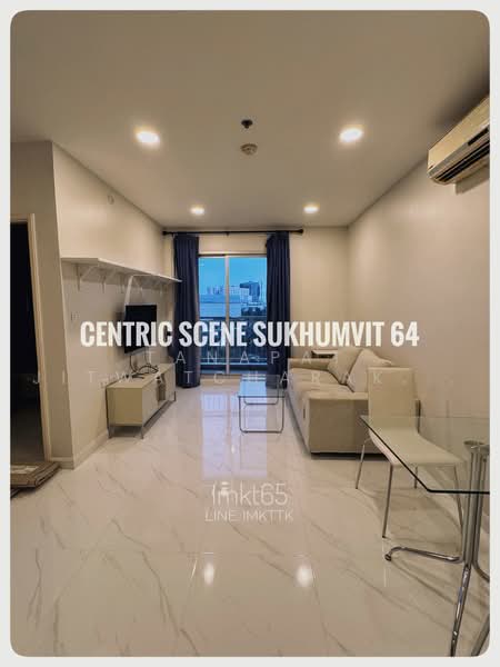 Centric Scene Sukhumvit 64, Bangkok, Soi Sukhumvit 64, Bang Na, Bangkok, 1 Bedroom, 40 sqm, Condo For Rent, by Tanapat Jitwatcharakomol, 500459836 - DDproperty.com
