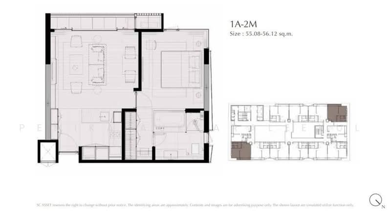 Saladaeng One, Bangkok, Sala Daeng 1 Alley, Silom, Bang Rak, Bangkok, 1 Bedroom, 57 sqm, Condo For Sale, by Pemika Aukkaraleekul, 500460069 - DDproperty.com
