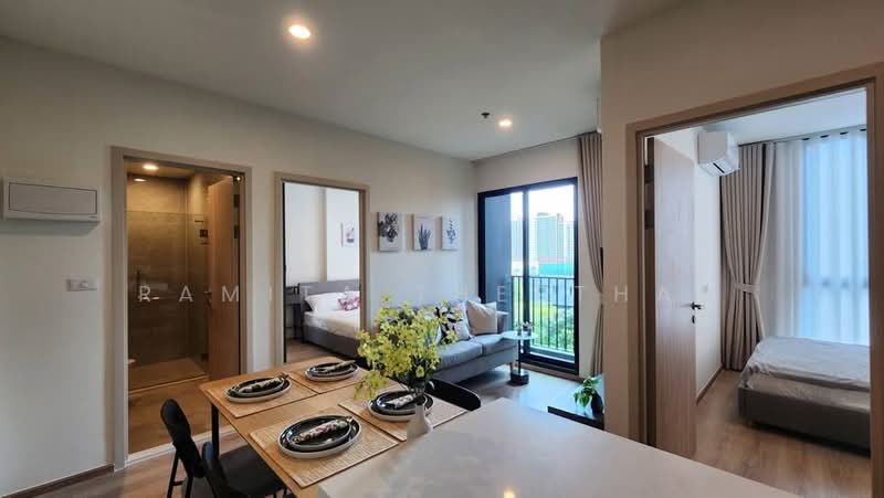 Nue District R9, Bangkok, 59 Rama 9 Road, Huai Khwang, Bangkok, 2 Bedrooms, 41 sqm, Condo For Rent, by Ramita Theptham, 500460167 - DDproperty.com