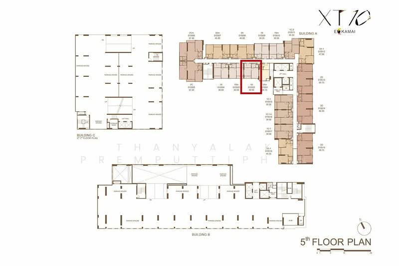 XT 10 Ekkamai, Bangkok, 106 Sukhumvit Soi 63, Khlong Tan Nua, Watthana, Bangkok, 1 Bedroom, 30 sqm, Condo For Sale, by Thanyalak Premputtiphan, 500460359 - DDproperty.com