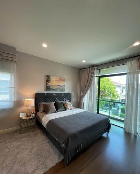 Setthasiri Krungthep Kreetha, Bangkok, Krungthep Kreetha Road, Hua Mak, Bang Kapi, Bangkok, 4 Bedrooms, 232 sqm, Single Detached House For Rent, by Fazwaz (Thailand) Co., Ltd., 500460700 - DDproperty.com