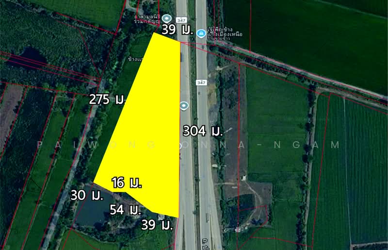 ทดน, Phra Nakhon Si Ayutthaya, Chiang Rak Noi, Bang-Sai, Phra Nakhon Si Ayutthaya, , 23,996 sqm, Land For Sale, by Paiwong Onna-nam, 500460713 - DDproperty.com