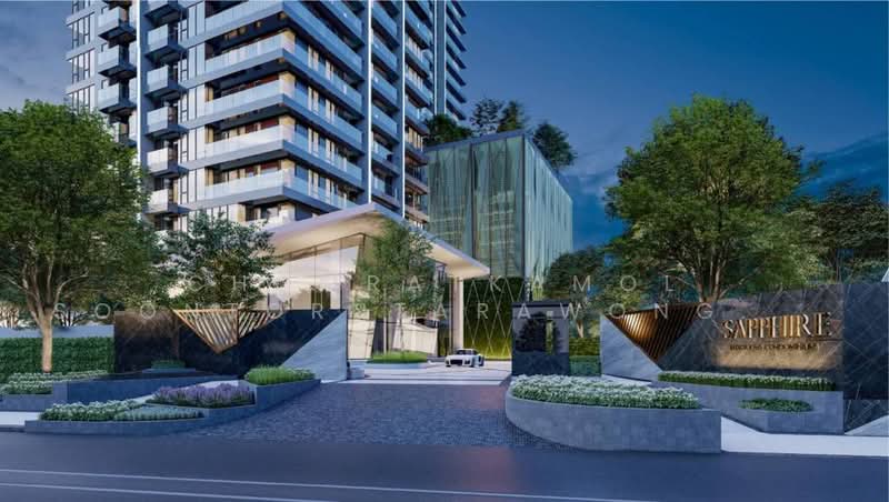 Sapphire Luxurious Condominium Rama III, Bangkok, 837 Rama III Road, Bang Pong Pang, Yan Nawa, Bangkok, 2 Bedrooms, 59 sqm, Condo For Sale, by Chomratkamol Soontorntarawong (Gor), 500460747 - DDproperty.com