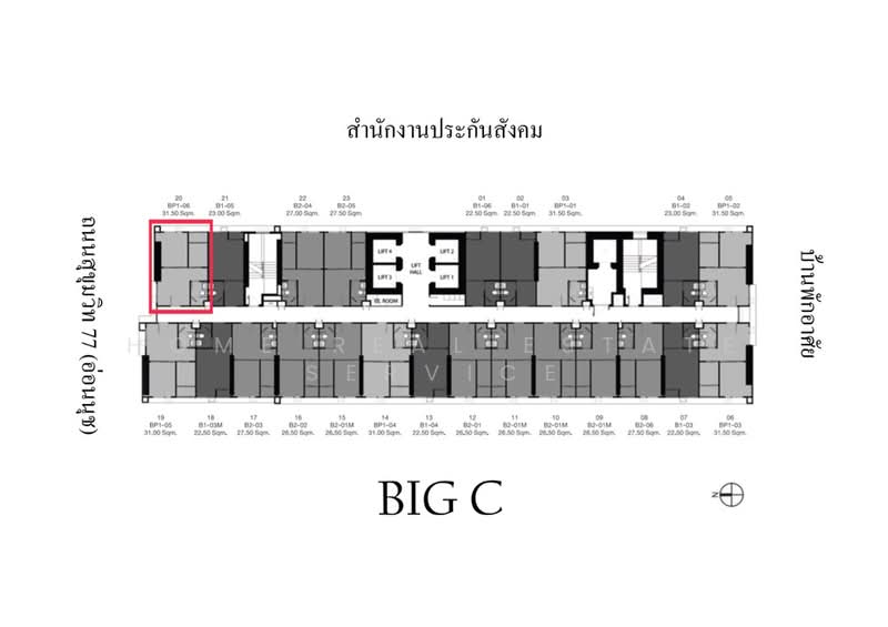 Knightsbridge Prime Onnut : ไนท์บริดจ์ ไพร์ม อ่อนนุช, กรุงเทพ, ซอยอ่อนนุช 1/1 ถนนสุขุมวิท 77, พระโขนงเหนือ, วัฒนา, กรุงเทพ, 32 ตร.ม., คอนโด ขาย, โดย HOME Real Estate Service, 500460800 - DDproperty.com