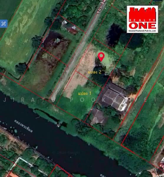 ที่ดินเปล่า 696 ตารางวา ติดน้ำ บางบัวทอง, Nonthaburi, ไทรน้อย-บางกรวย, Bang Bua Thong, Nonthaburi, , 2,784 sqm, Land For Sale, by Jirayu Pookgavet, 500461640 - DDproperty.com