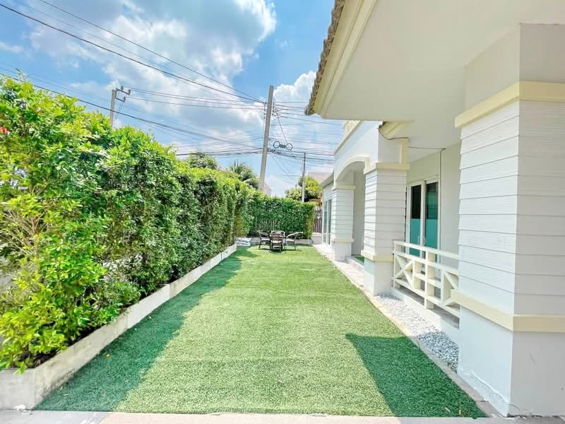 Baan Suan Racha Kaset – Nawamin, Bangkok, Soi Ram Inthra 14, Ram Inthra Road, Chorake Bua, Lat Phrao, Bangkok, 4 Bedrooms, 160 sqm, Single Detached House For Rent, by Noppawan Ruangdech, 500461683 - DDproperty.com