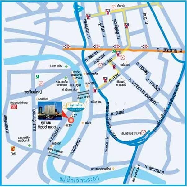 Supalai River Place Charoen Nakorn, Bangkok, 1529 Soi Chareonnakorn 39, Chareonnakorn Road, Bang Lam Phu Lang, Khlong San, Bangkok, Studio, 35 sqm, Condo For Rent, by คุณ ภัทกฤศ, 500461703 - DDproperty.com