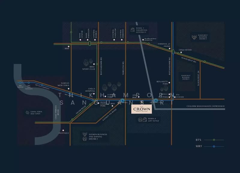 THE CROWN Residences, Bangkok, Rama 4 Road, Thung Maha Mek, Sathon, Bangkok, 1 Bedroom, 35 sqm, Condo For Rent, by Thikhamporn Sanguansiri, 500461764 - DDproperty.com