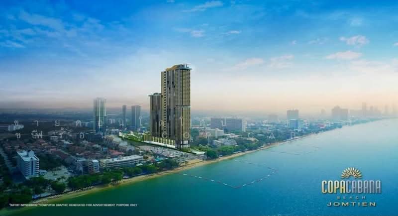 Copacabana Beach Jomtien : โคปาคาบาน่า บีช จอมเทียน, ชลบุรี, ตำบลหนองปรือ อำเภอบางละมุง ชลบุรี, หนองปรือ, บางละมุง, ชลบุรี, 47 ตร.ม., คอนโด ขาย, โดย ขายคอนโดโคปาคาบาน่า บีชฟร้อนท์ Copacabana beach ตำบลหนองปรือ ชลบุรี, 500461896 - DDproperty.com