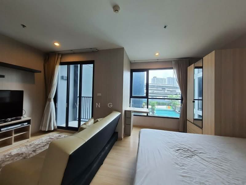 The Base Rama 9-Ramkhamhaeng, Bangkok, 3 Ramkhamhaeng Road, Hua Mak, Bang Kapi, Bangkok, 1 Bedroom, 27 sqm, Condo For Rent, by Living Condo, 500461926 - DDproperty.com