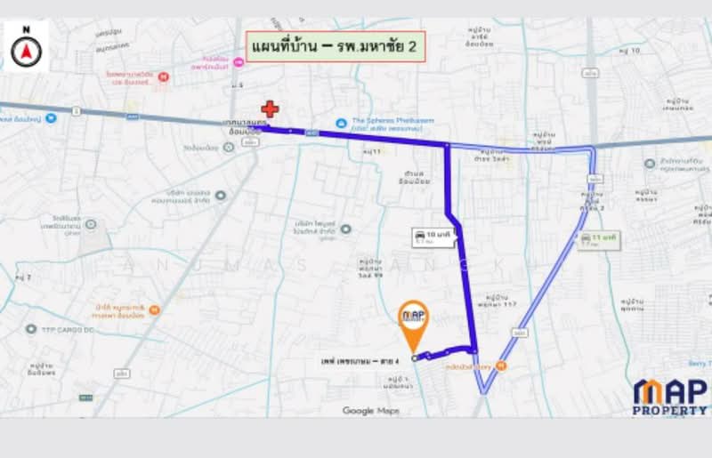 PAVE Petchkasem-Sai 4, Samut Sakhon, Soi Phetkasem 91, Suan Luang Subdistrict, Krathum Baen District, Samut Sakhon, Suan Luang, Krathum Baen, Samut Sakhon, 3 Bedrooms, 173 sqm, Single Detached House For Sale, by Anumas Hangkul, 500462224 - DDproperty.com