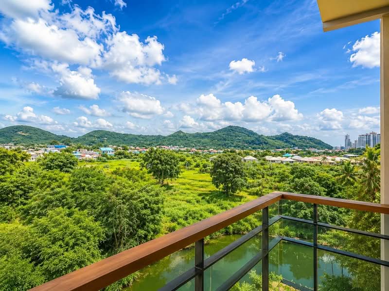 Green Lake Sriracha, Chon Buri (Pattaya), 399 Si Racha-Nong Yai Bu Rd, Surasak, Si Racha, Chon Buri (Pattaya), 1 Bedroom, 50 sqm, Condo For Rent, by Dusit Saengfa, 500462422 - DDproperty.com