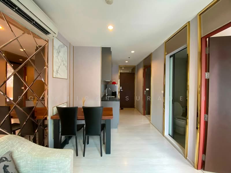 Rhythm Asoke, Bangkok, 299 Asoke - Dindaeng Road, Makkasan, Ratchathewi, Bangkok, 2 Bedrooms, 42 sqm, Condo For Rent, by Poommipat Suradech, 500462957 - DDproperty.com