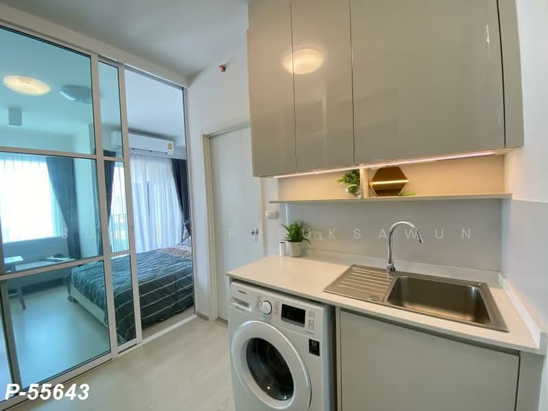 Chapter One ECO Ratchada-Huaikwang, Bangkok, Pracha Uthit Road, Huai Khwang, Bangkok, Studio, 24 sqm, Condo For Rent, by Susira Prueksawun, 500463138 - DDproperty.com