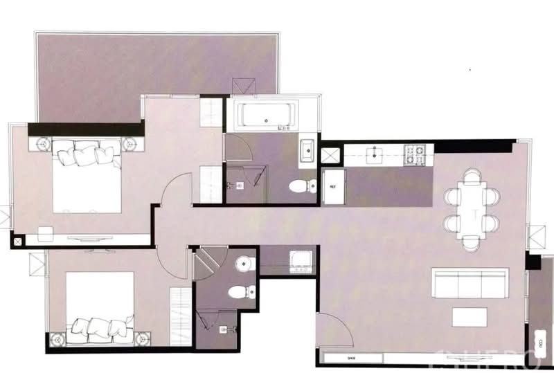 Rhythm Sukhumvit 36-38, Bangkok, 55 Soi Sukhumvit 36, Sukhumvit Road, Phra Kanong, Khlong Toei, Bangkok, 2 Bedrooms, 88 sqm, Condo For Rent, by Hero Realtor Co., Ltd., 500463390 - DDproperty.com